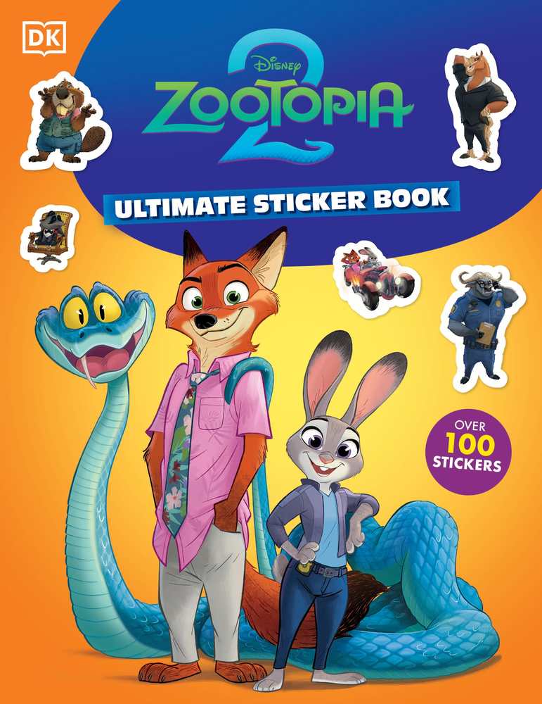 Disney Zootopia 2 Ultimate Sticker Book book cover