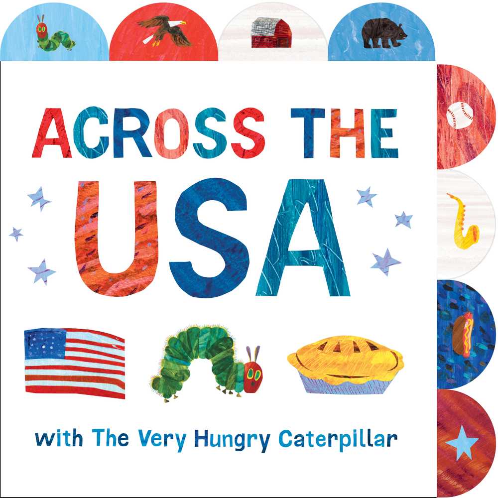 Across the USA with The Very Hungry Caterpillar book cover