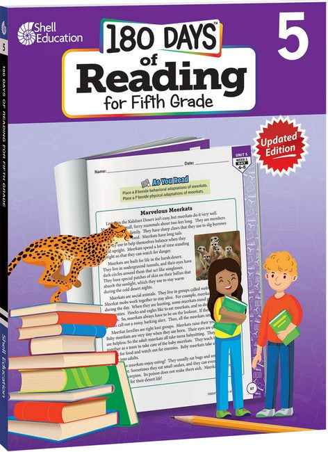 180 Days: Reading for Fifth Grade, 2nd Edition cover