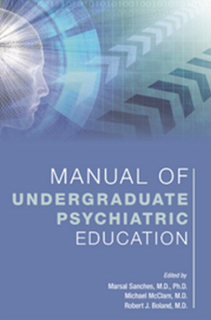 Manual of Undergraduate Psychiatric Education cover