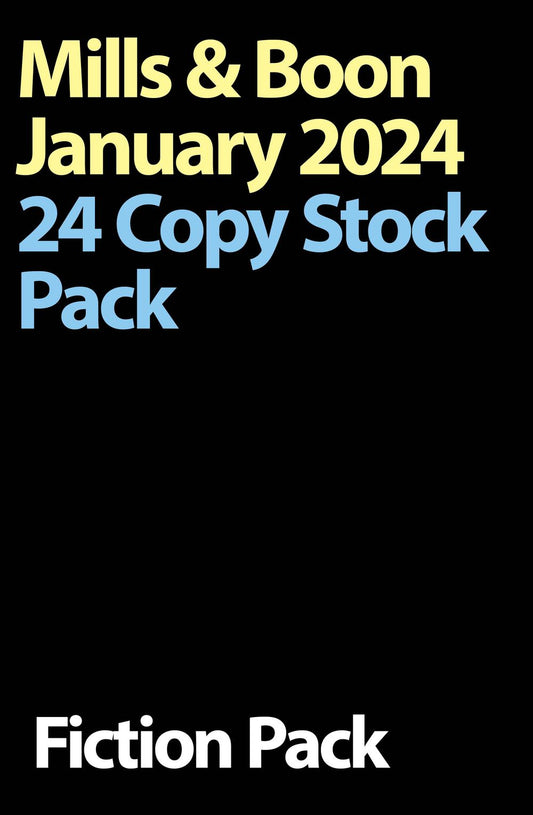 Mills & Boon Jan 2024 24 Copy Stock Pack
