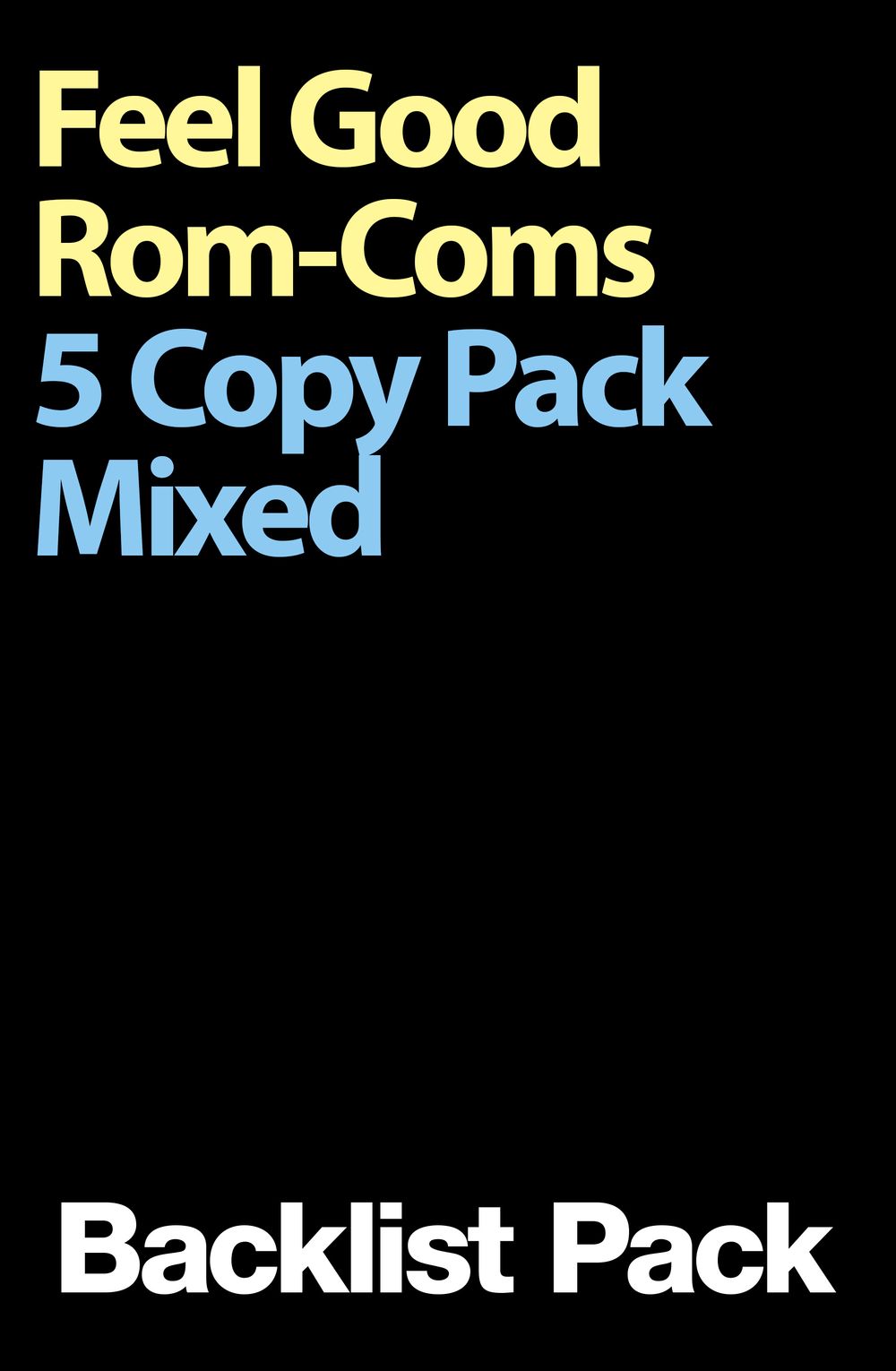 Feel Good Rom-Coms 5 Copy Mixed Pack