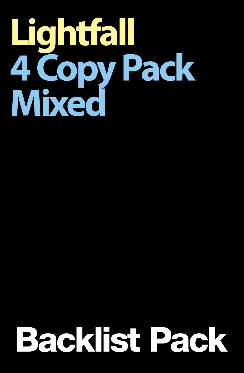 Lightfall 4 Copy Mixed Pack