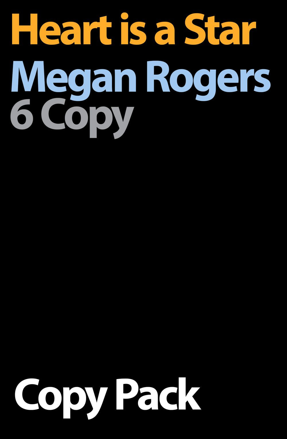 Heart Is A Star 6 Copy Pack