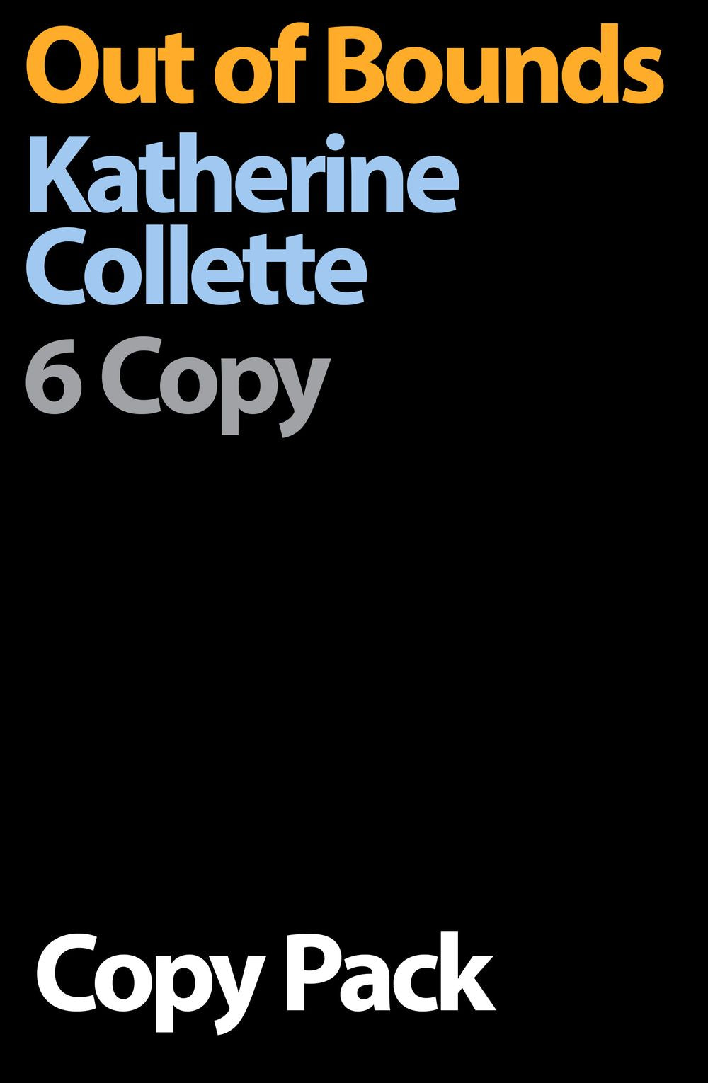 Out of Bounds 6 Copy Pack