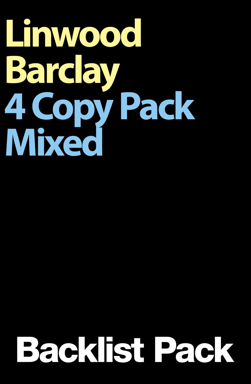 Linwood Barclay 4 Copy Mixed Pack