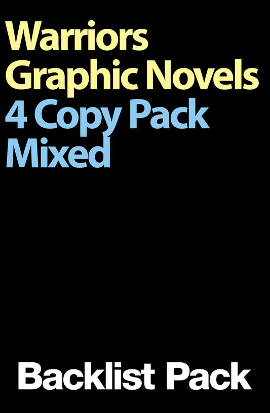 Warriors Graphic Novels 4 Copy Mixed Pack