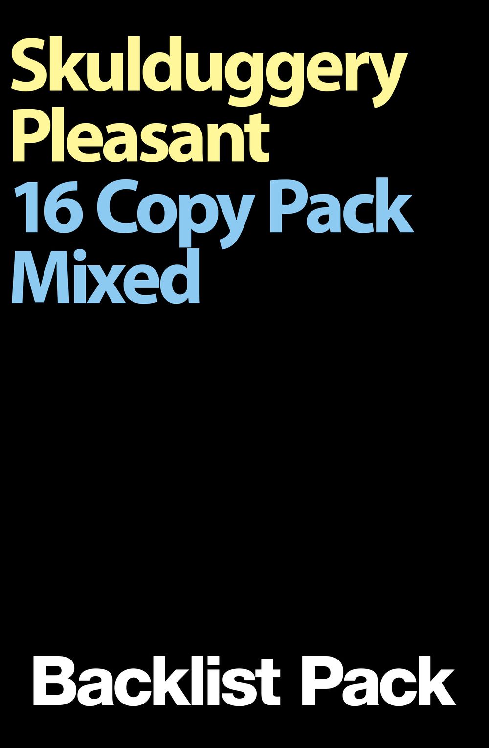 Skulduggery Pleasant 16 Copy Mixed Pack