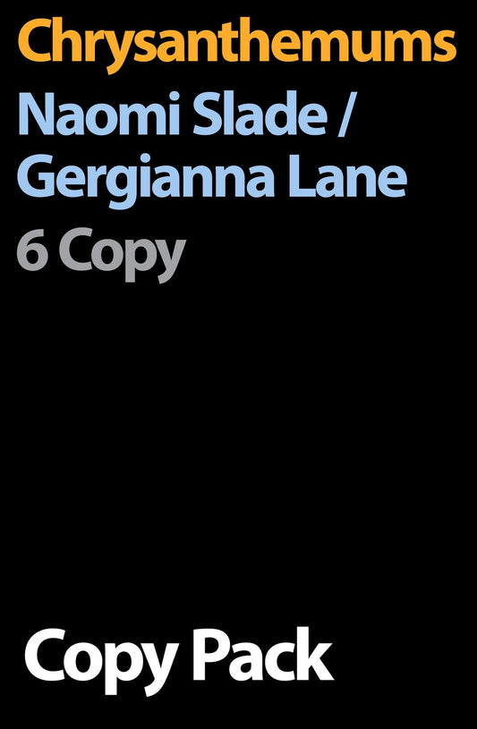 Chrysanthemums 6 Copy Pack
