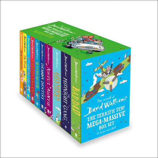 The World of David Walliams: The Terrific Ten: Mega-Massive Box Set