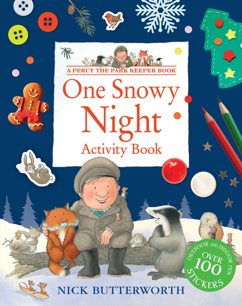 Percy the Park Keeper - One Snowy Night Activity Book