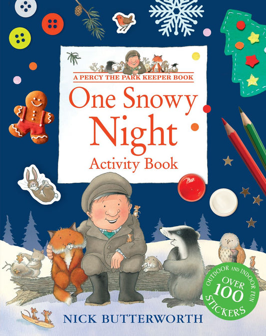 Percy the Park Keeper - One Snowy Night Activity Book