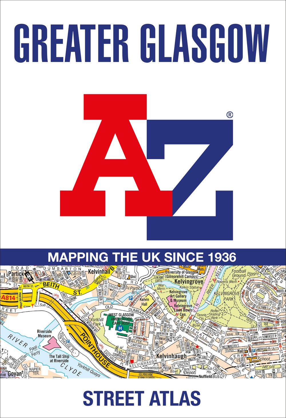 Greater Glasgow A-Z Street Atlas [New Seventh Edition]