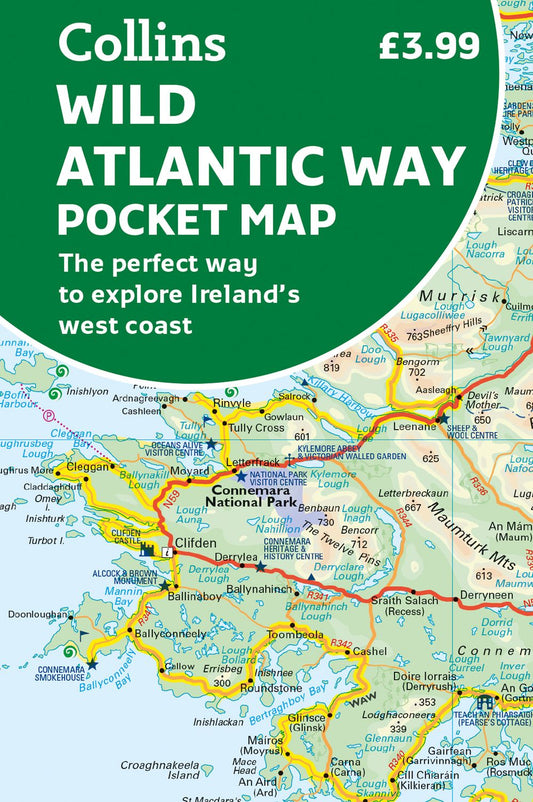 Wild Atlantic Way Pocket Map: The Perfect Way to Explore Ireland's West Coast [Second Edition]