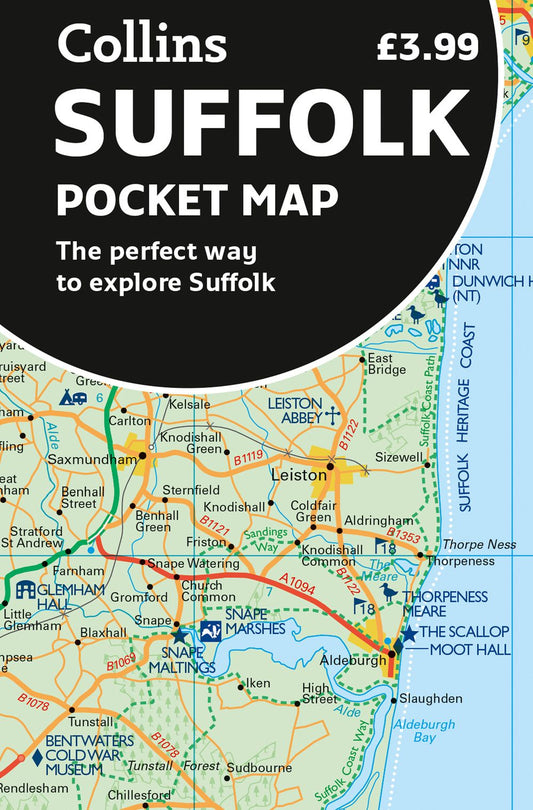 Suffolk Pocket Map: The Perfect Way to Explore Suffolk
