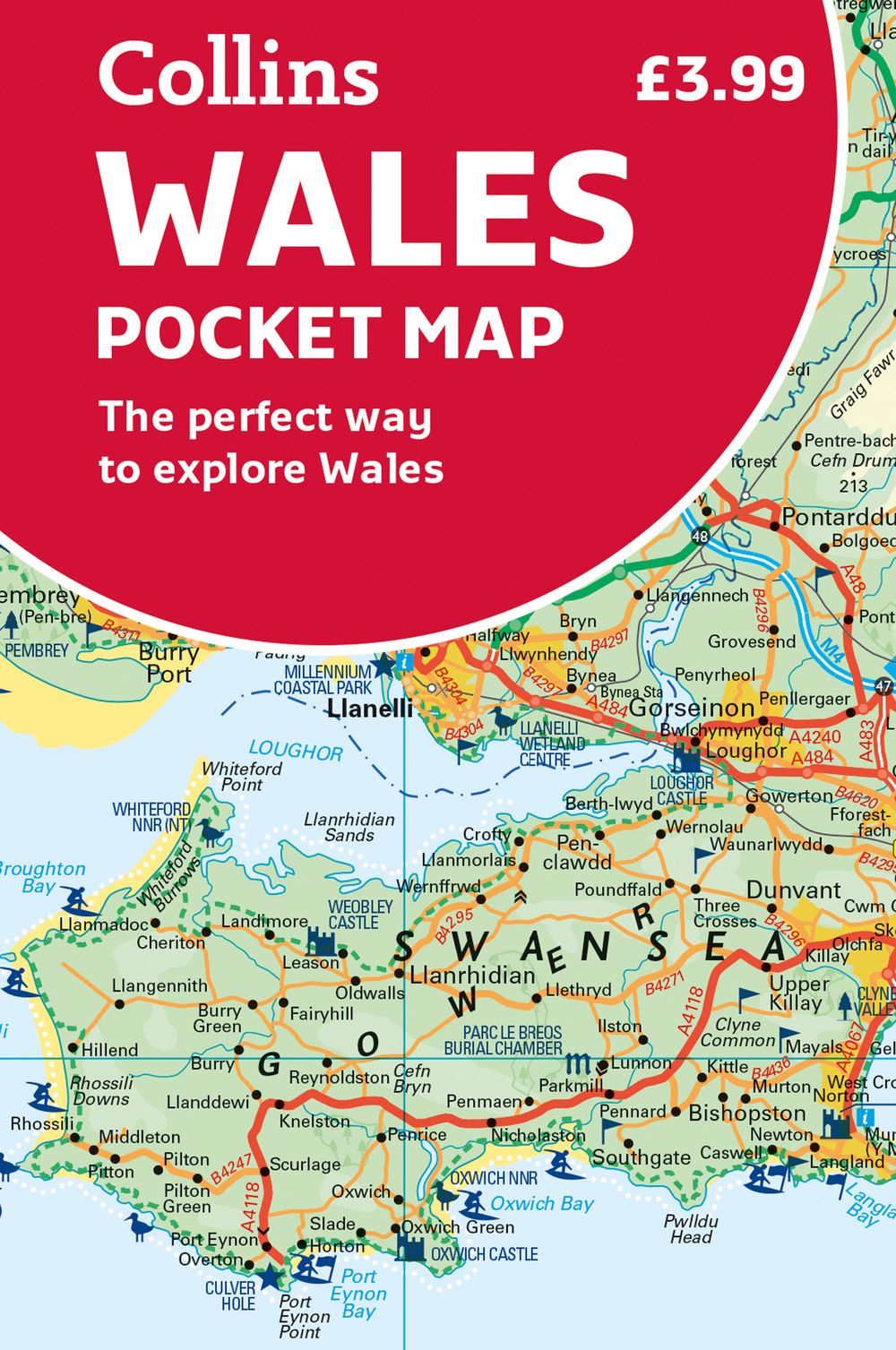 Wales Pocket Map: The Perfect Way to Explore Wales [Second Edition]