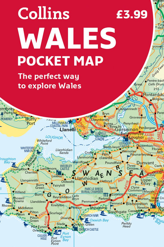 Wales Pocket Map: The Perfect Way to Explore Wales [Second Edition]