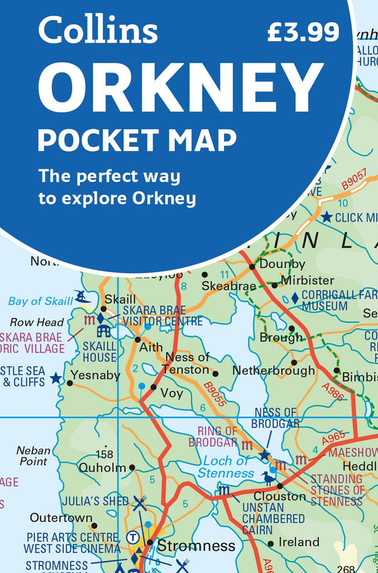 Orkney Pocket Map: The Perfect Way to Explore Orkney [Second Edition]