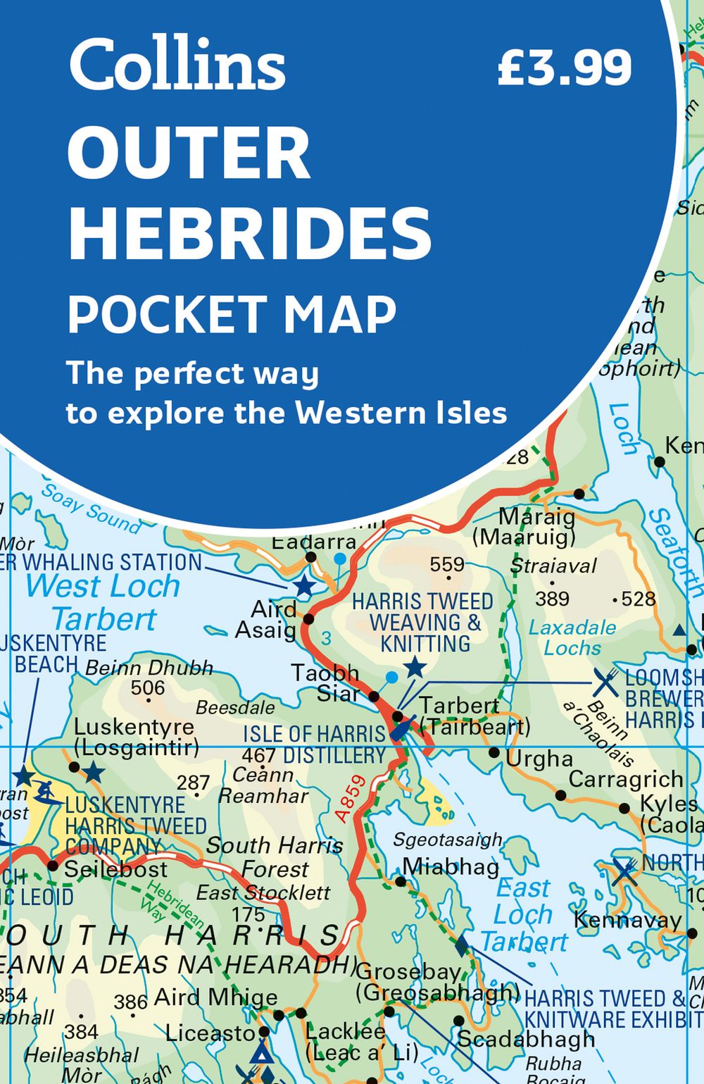Outer Hebrides Pocket Map: The Perfect Way to Explore the Western Isles [Second Edition]