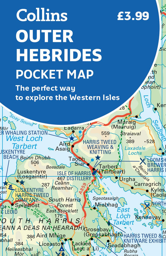 Outer Hebrides Pocket Map: The Perfect Way to Explore the Western Isles [Second Edition]
