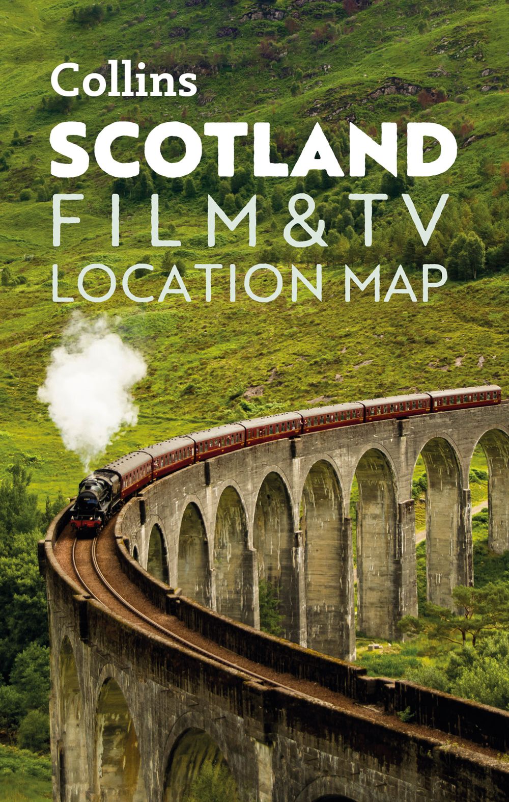 Collins Scotland Film and TV Locations Map