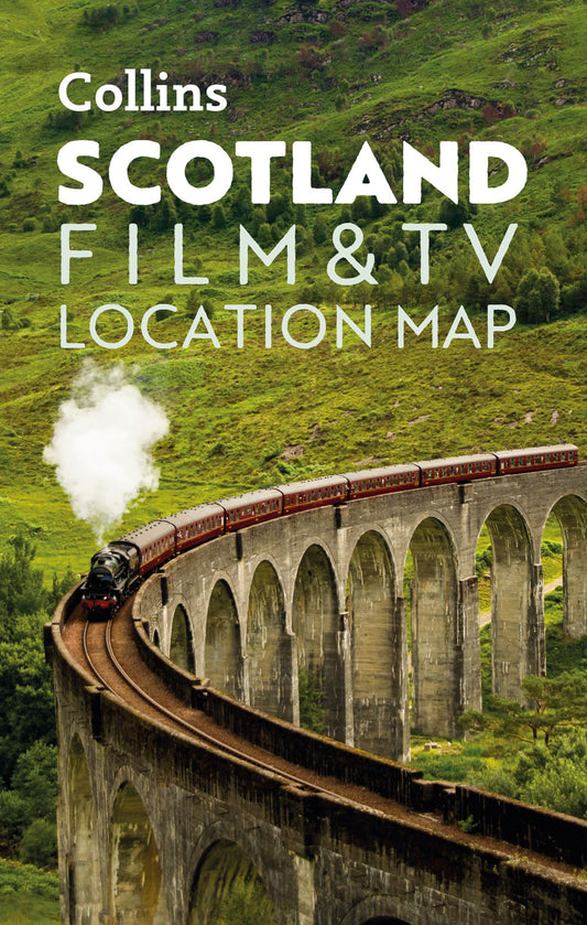 Collins Scotland Film and TV Locations Map