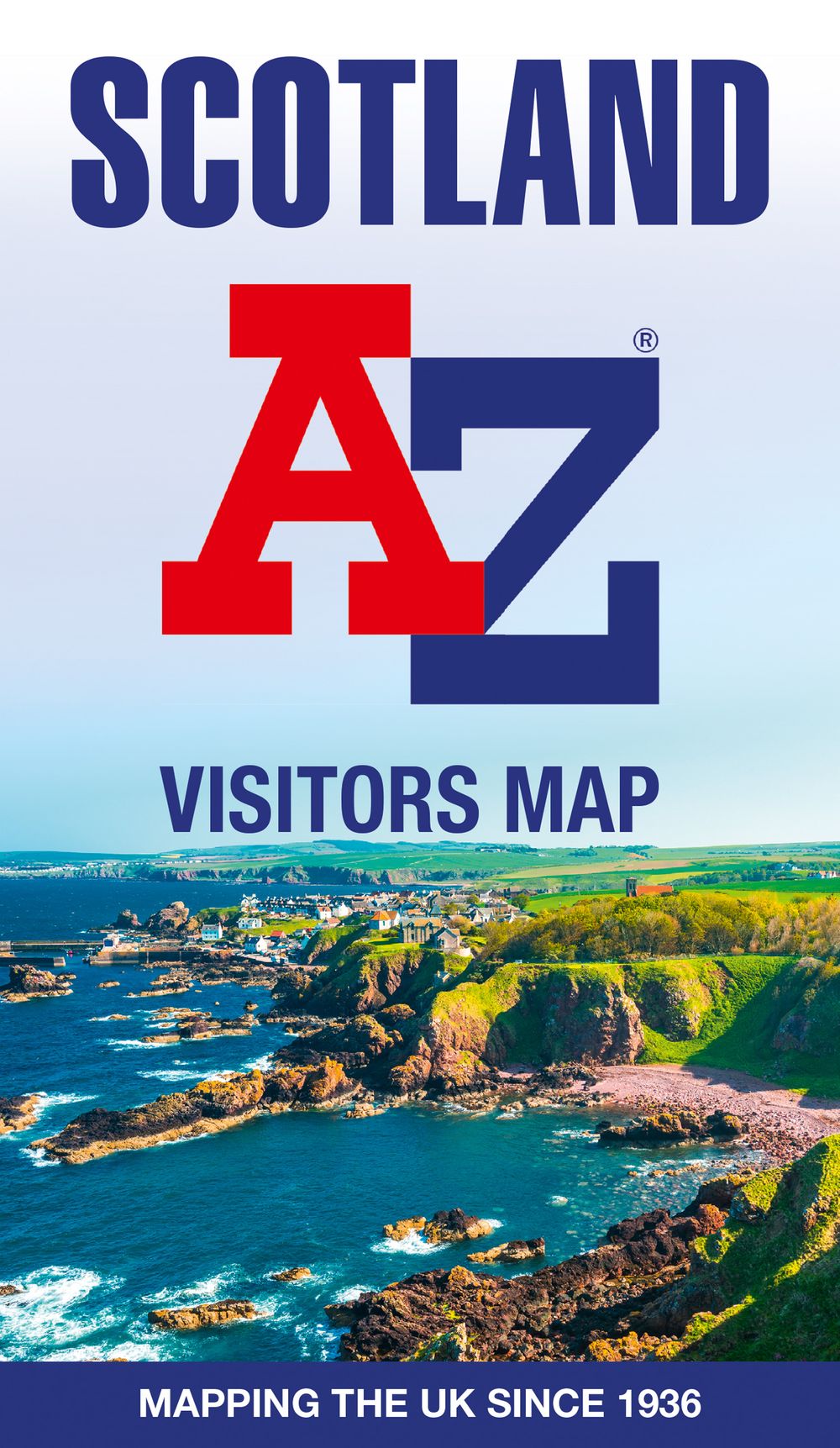 Scotland A-Z Visitors Map