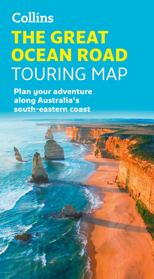 Collins The Great Ocean Road Touring Map: Plan Your Adventure Along Australia's South-Eastern Coast