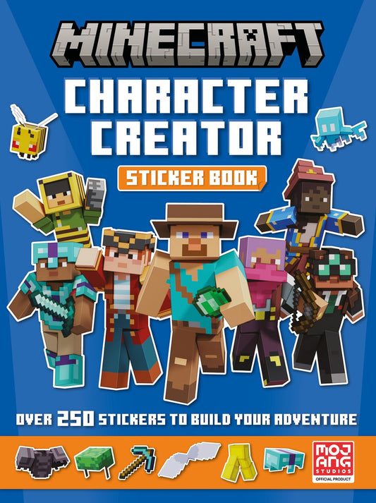 Minecraft Character Creator Sticker Book: Over 250 Stickers to Build Your Adventure