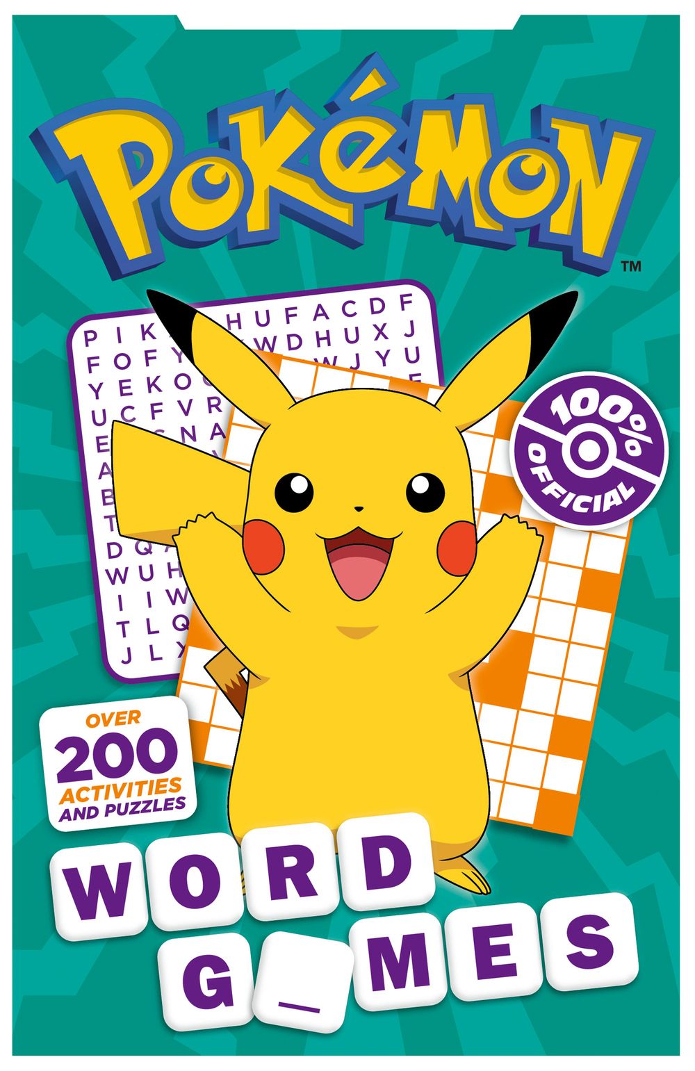 Pokemon Word Games: Over 200 Activities & Puzzles