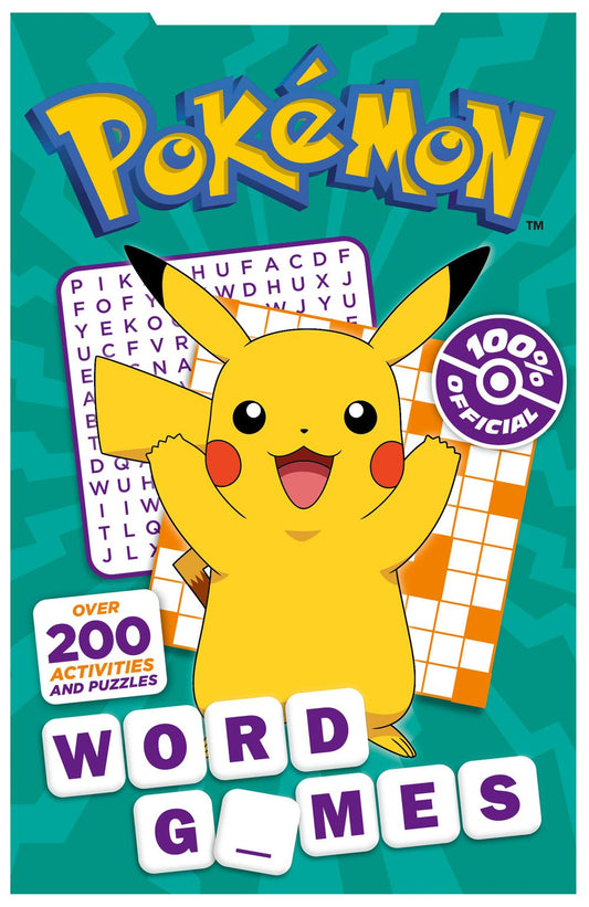 Pokemon Word Games: Over 200 Activities & Puzzles