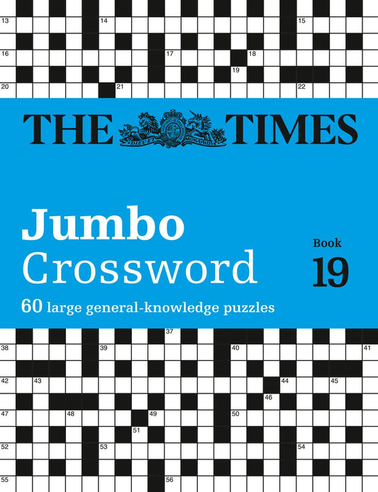 The Times Crosswords - The Times 2 Jumbo Crossword Book 19: 60 Large General Knowledge Crossword Puzzles