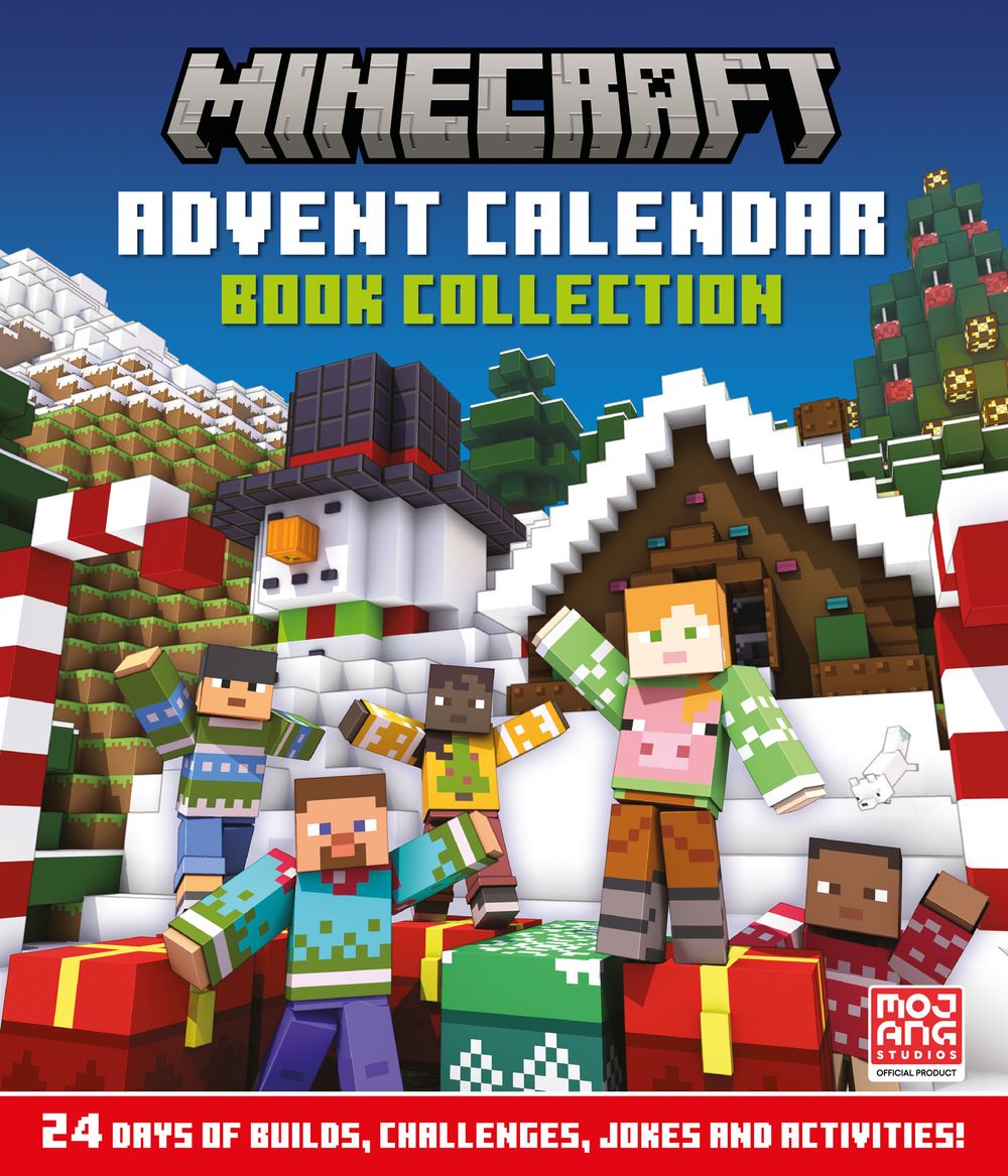 Minecraft Advent Calendar Book Collection: 24 Days of Builds, Challenges, Jokes and Activities!