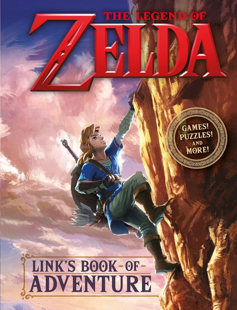 Official The Legend Of Zelda - Link's Book Of Adventure: Games, Puzzles and More!
