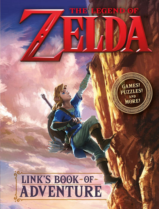 Official The Legend Of Zelda - Link's Book Of Adventure: Games, Puzzles and More!