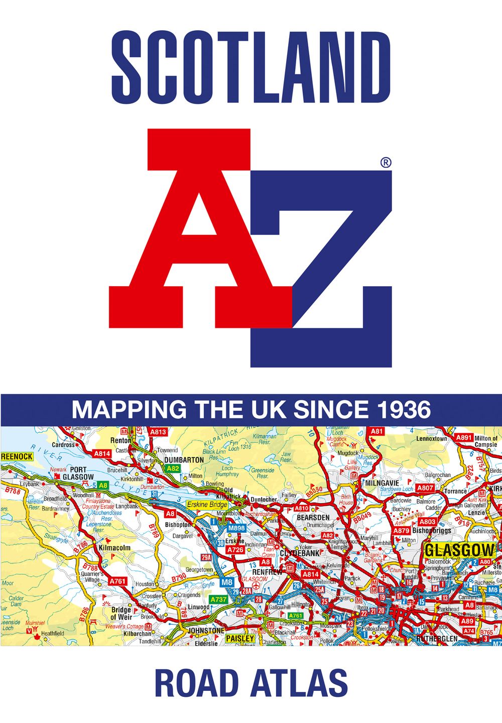 Scotland A-Z Road Atlas [Fourth Edition]
