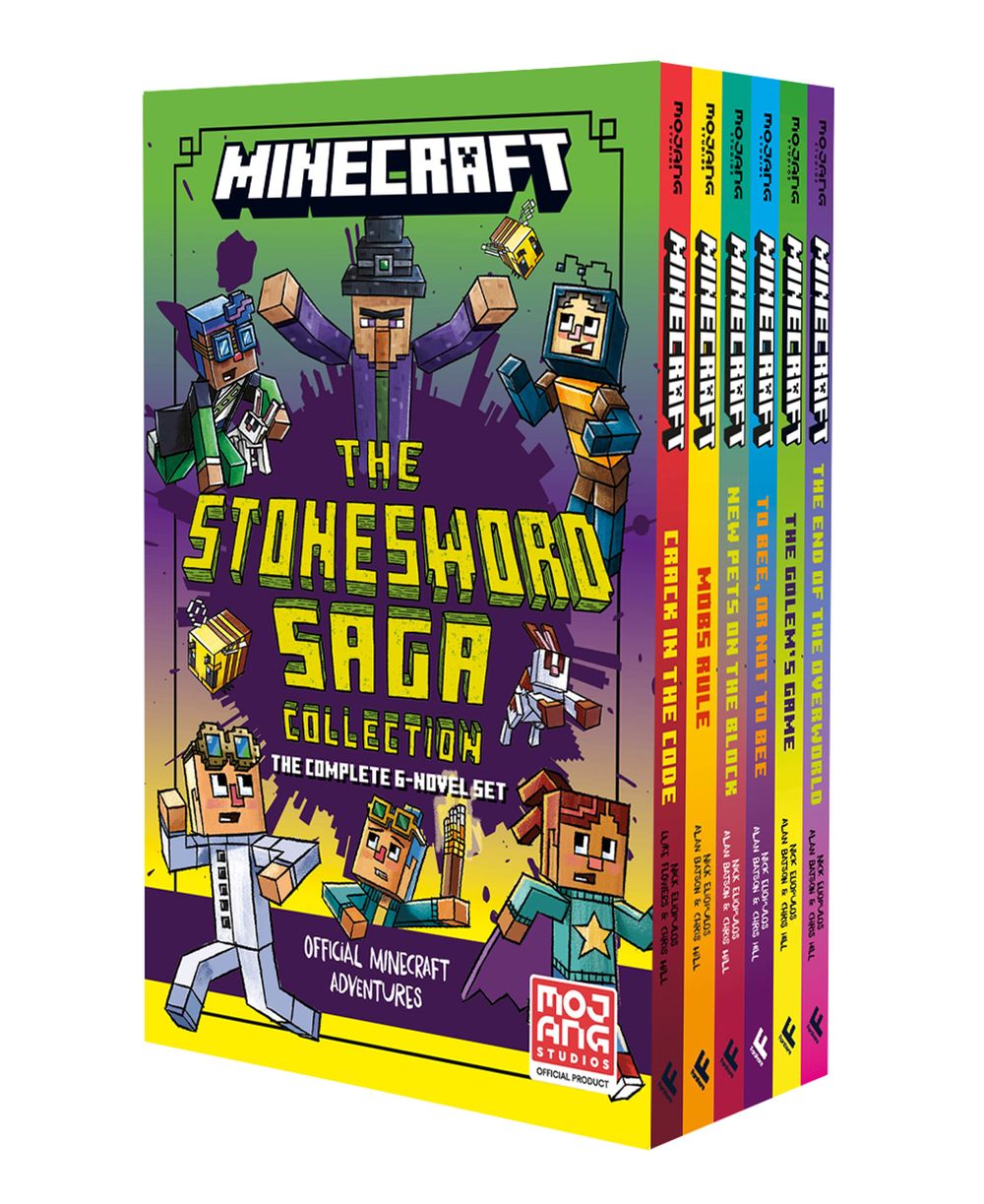 Minecraft Complete Stonesword Saga 6-Book Boxset