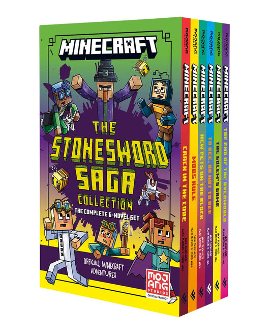 Minecraft Complete Stonesword Saga 6-Book Boxset
