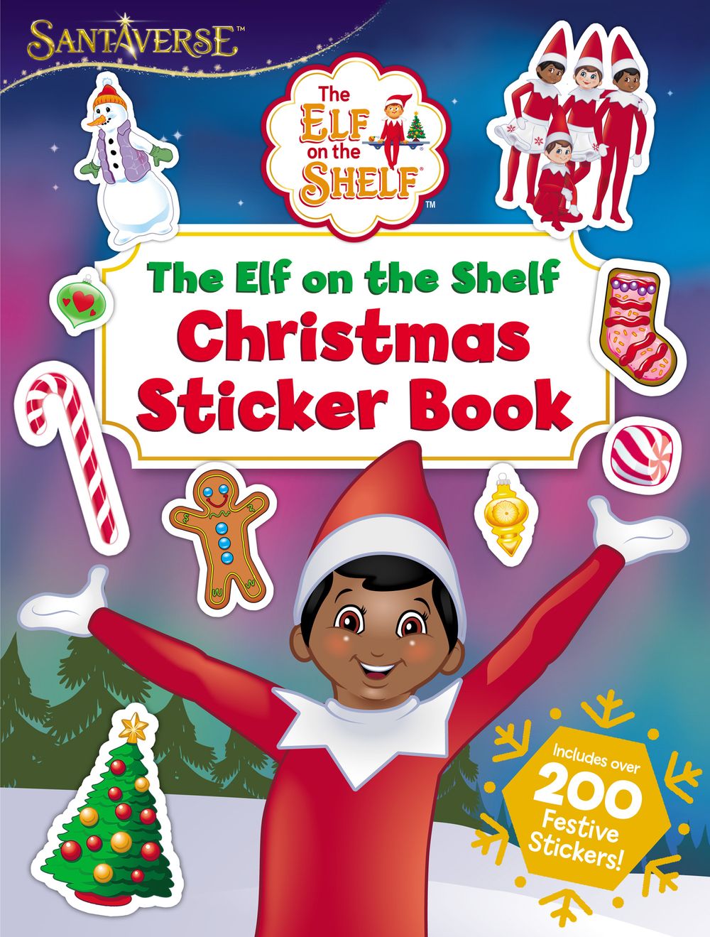 The Elf on the Shelf Christmas Sticker Book: Includes Over 200 Festive Stickers!
