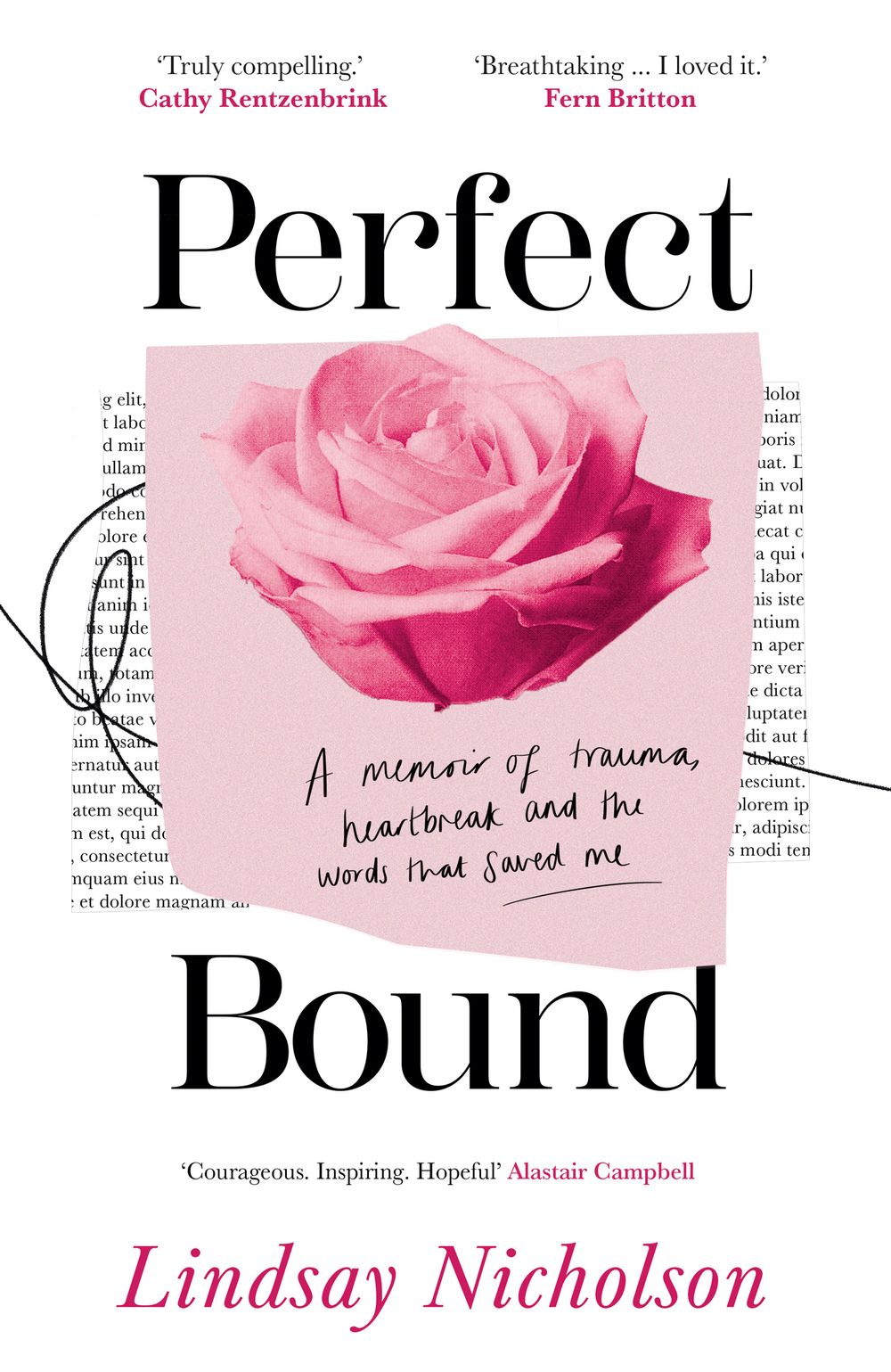 Perfect Bound: A memoir of trauma, heartbreak and the words that saved me