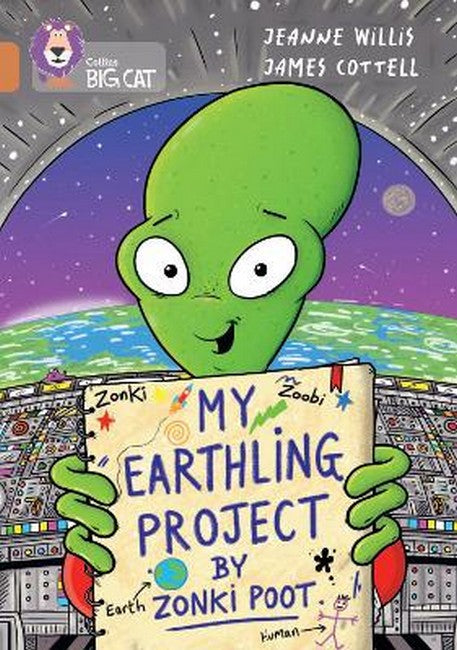 My Earthling Project" by Zonki Poot" cover