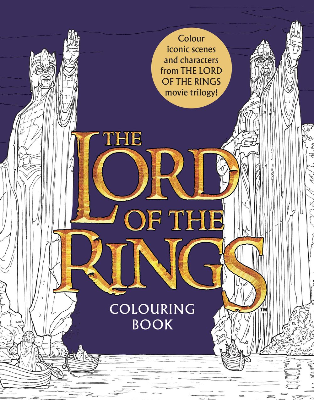 The Lord Of The Rings Movie Trilogy Colouring Book: Official and Authorised