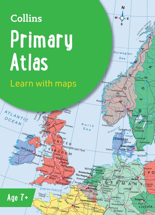Collins School Atlases: Collins Primary Atlas: Ideal For Learning At School And At Home [Eighth Edition]