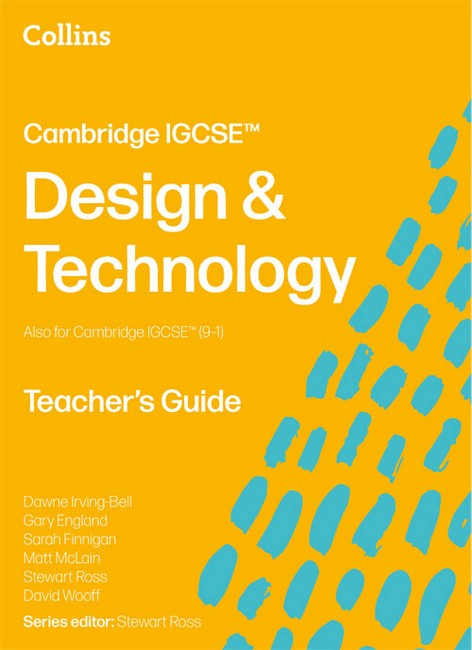 Cambridge IGCSE (TM) Design & Technology Teacher's Guide cover
