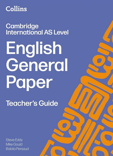 Collins Cambridge International AS & A Level- Cambridge International AS Level English General Paper Teacher's Guide cover