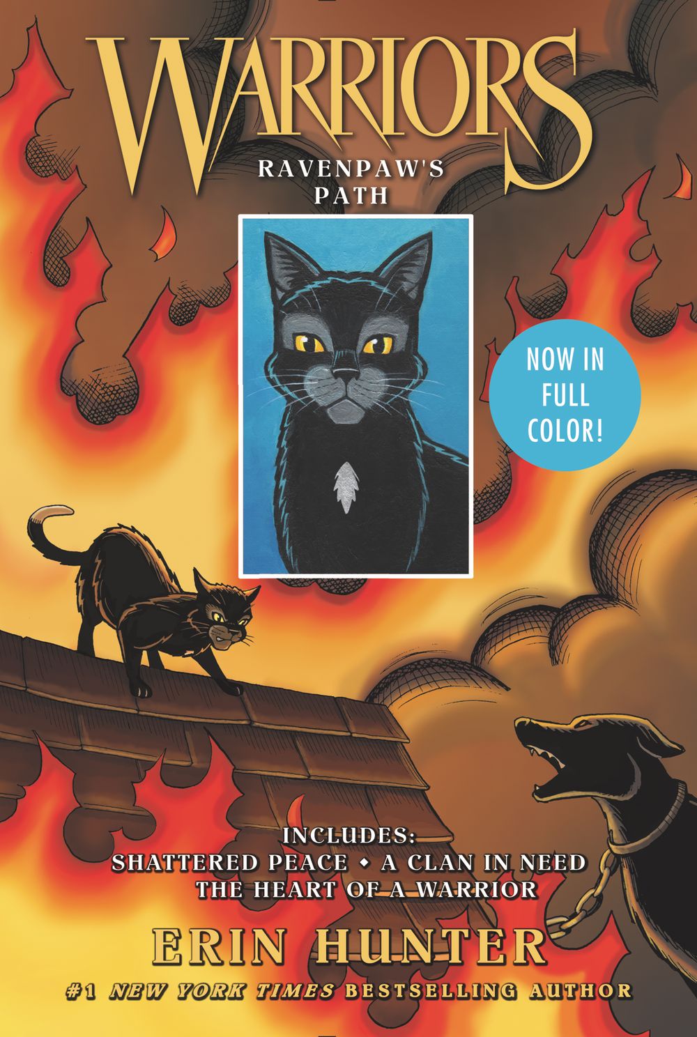 Warriors Manga: Ravenpaw's Path: Shattered Peace, A Clan in Need, The Heart of a Warrior