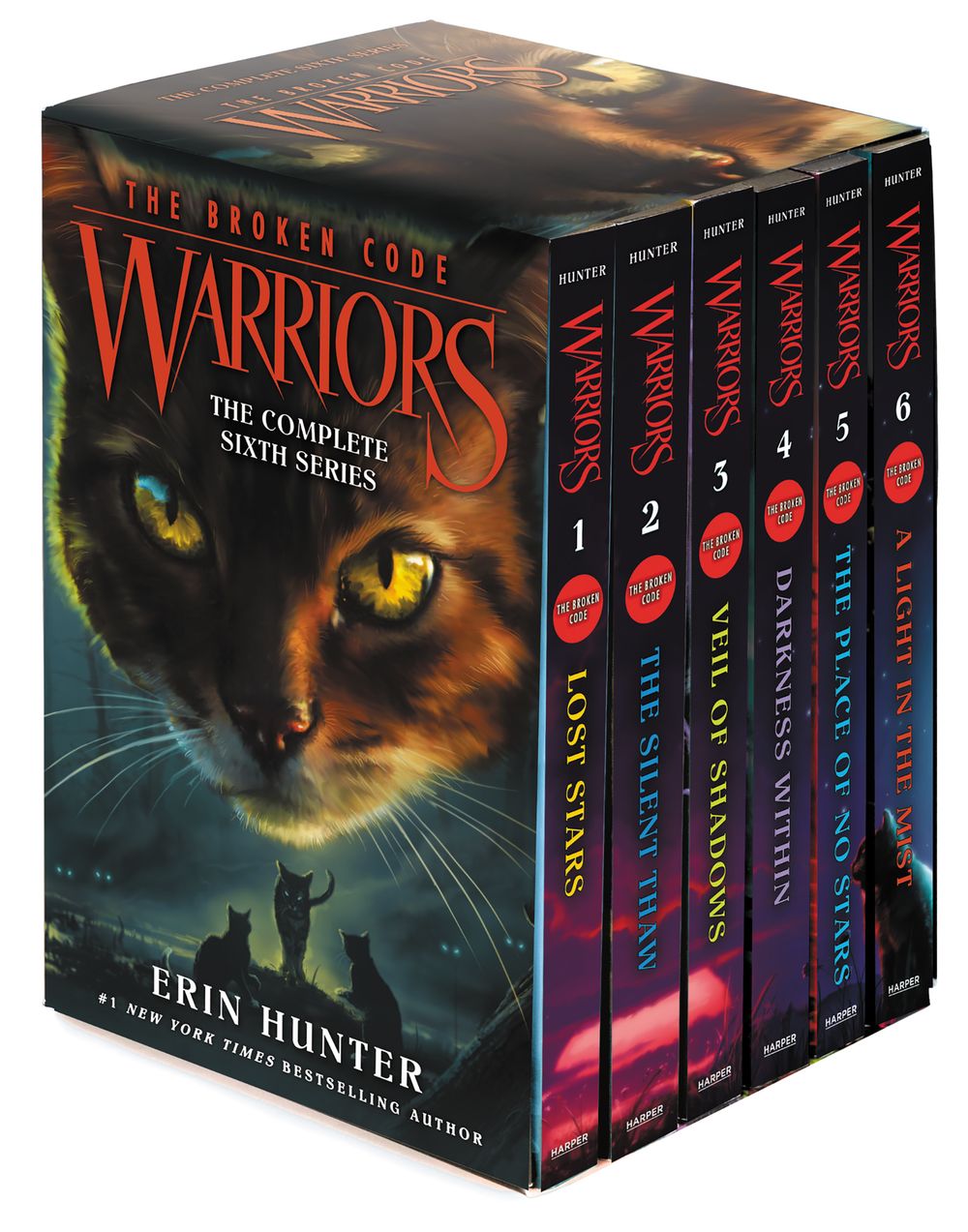 Warriors: The Broken Code 6-book Box Set