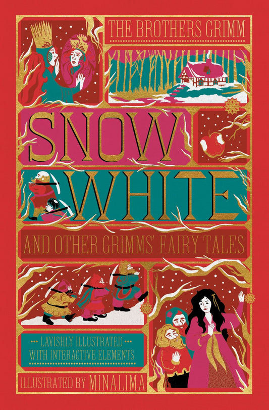 Snow White and Other Grimms' Fairy Tales: Illustrated with Interactive Elements