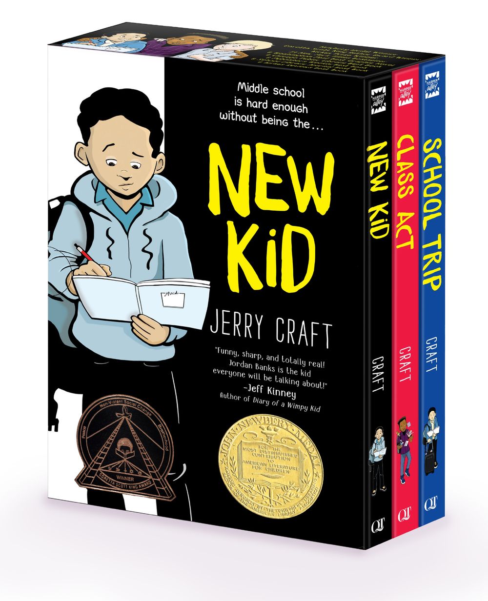 New Kid 3-Copy Box Set: New Kid, Class Act, School Trip