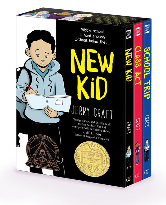 New Kid 3-Copy Box Set: New Kid, Class Act, School Trip